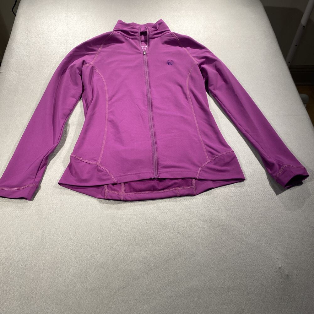 Peter Millar Womens Full Zip Long Sleeve Jacket Size Small Purple